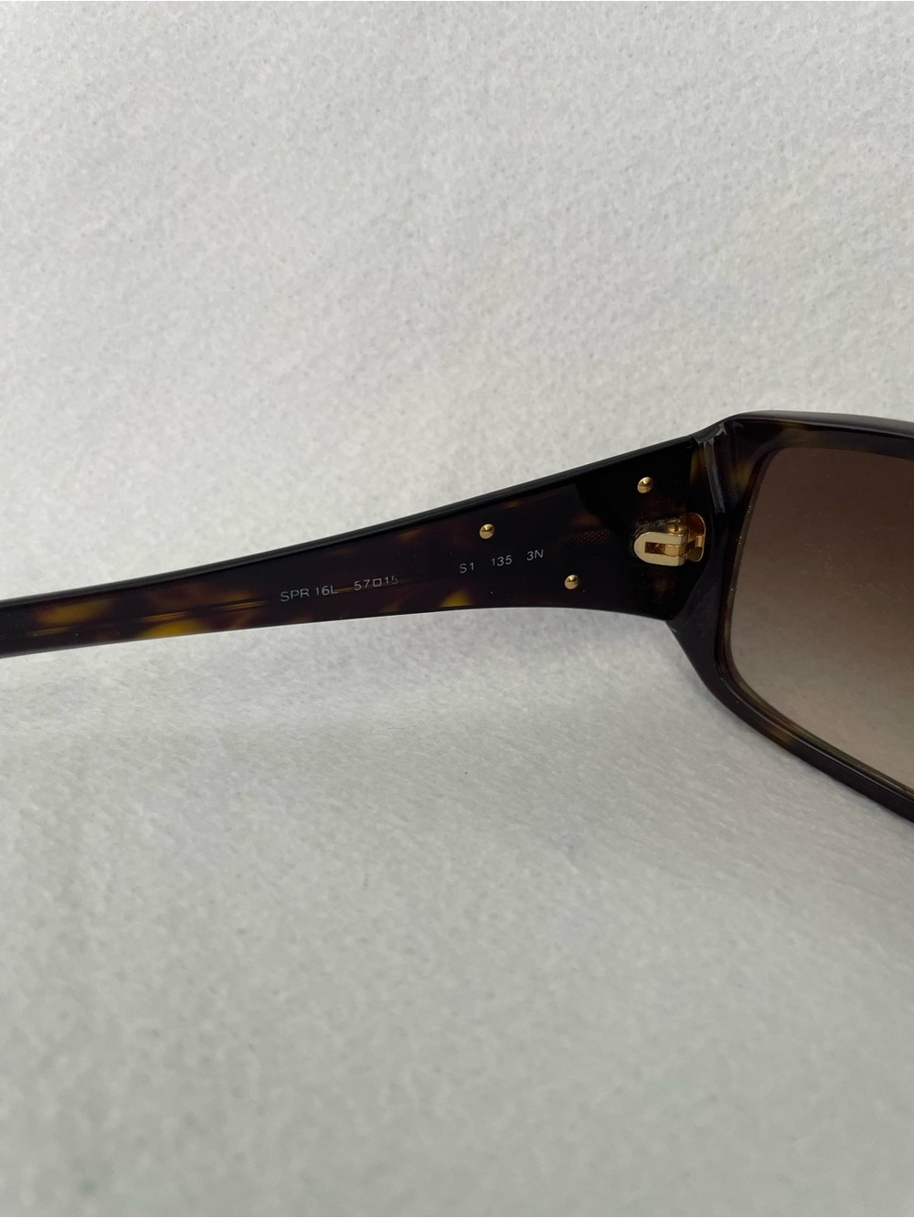 Prada Brown Tortoise Shell Logo Oversized Sunglasses - Picture 8 of 14